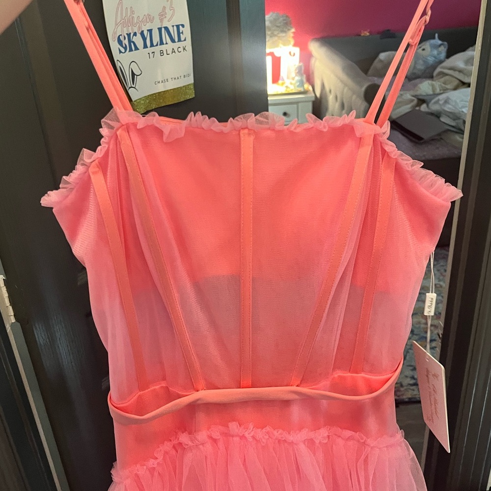 PINK PROM DRESS FOR SALE!!!